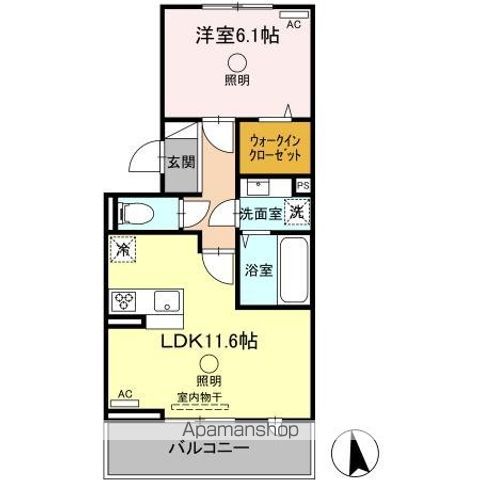 シェシレーヌの間取り写真