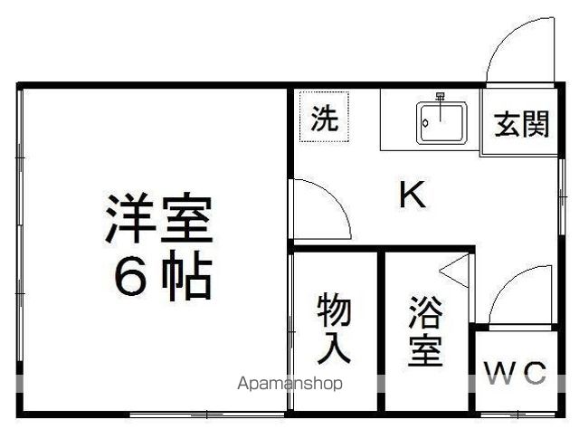 ハイツ光の間取り写真