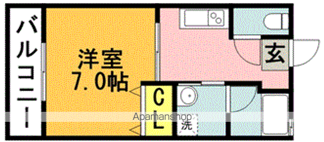 アンシャンテの間取り