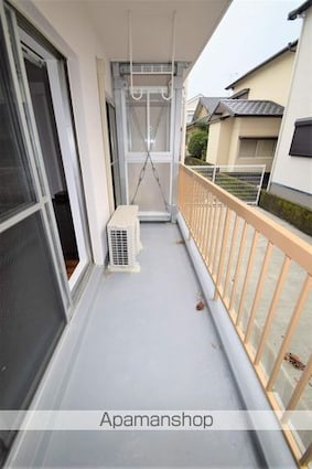 むぎのしまＤ－ｓｉｄｅ[1LDK/46.33m2]のバルコニー