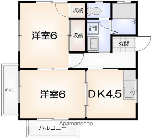 グレープハウス一番館の間取り写真