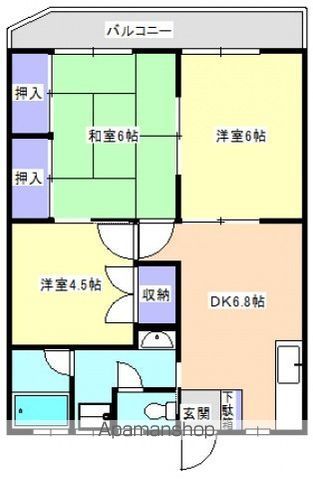 MRビルの間取り写真