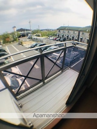 ボヌール幸澤Ｃ棟[2LDK/59.57m2]のバルコニー