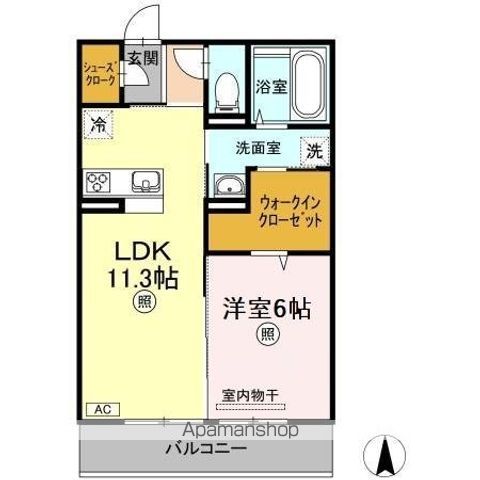 エトワールの間取り写真