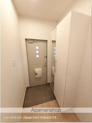 和歌山県岩出市波分[1LDK/50.05m2]の玄関