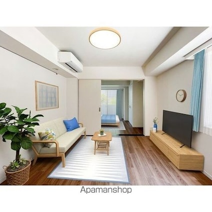 エスティメゾン東新宿[2K/39.91m2]のリビング・居間