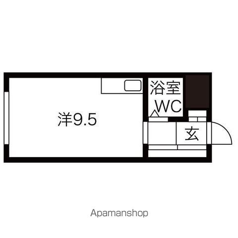 ベルヴィル壱番館の間取り写真