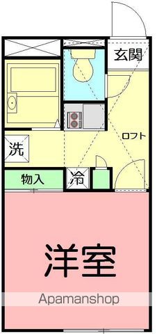 レオパレスドエルKMTの間取り写真