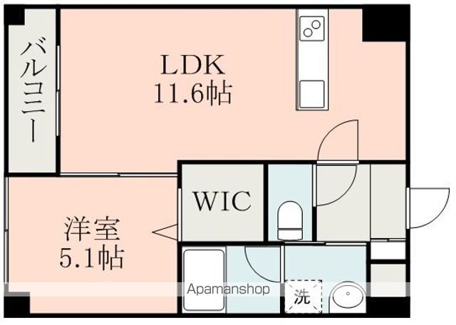 クオリア水前寺公園の間取り写真