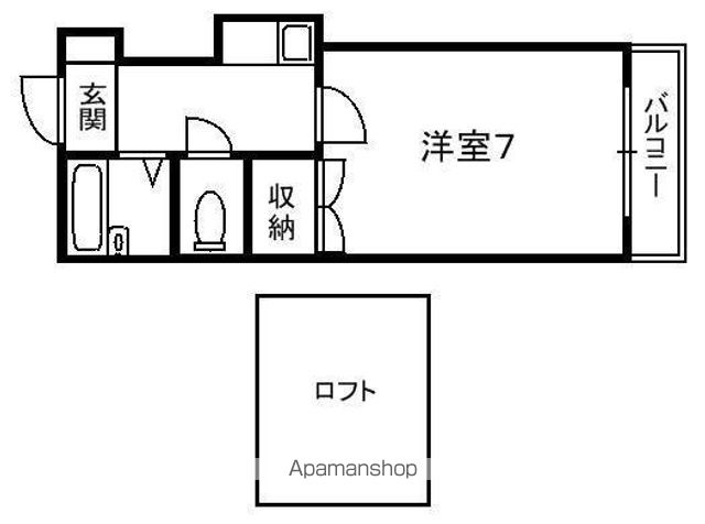 レオパレスさんわ大和田第5の間取り写真