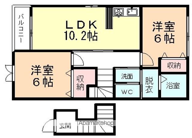 クラシオン ヴェールIIの間取り写真