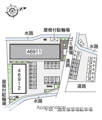 レオネクストオ　モンターニュＡ 104 ｜ 山梨県甲斐市大下条484-1（賃貸アパート1K・1階・30.00㎡） その16