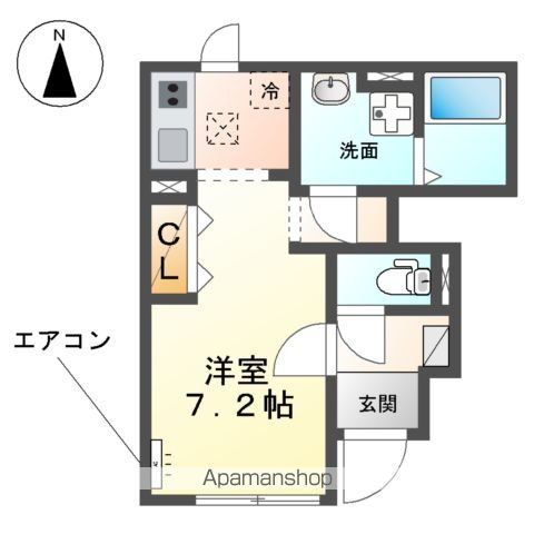 ローツェ松葉（ＬＨＯＴＳＥ）の間取り