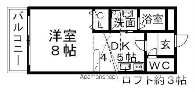 サニーフラット瑞穂の間取り写真