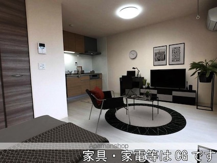 アップルガーデンＤ[1R/29.85m2]のリビング・居間3