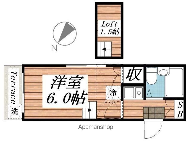 ルーブル柏の間取り