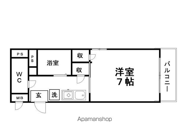 グランデュール本郷の間取り写真