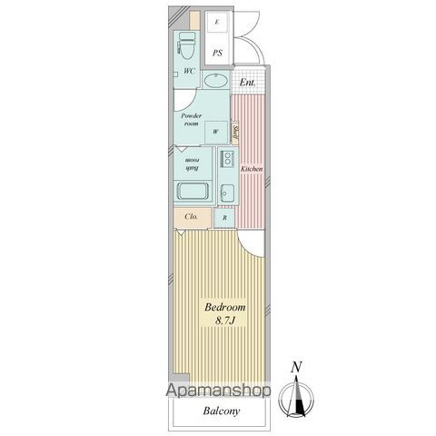 CITY SPIRE上本町の間取り写真
