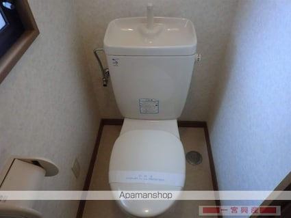 モンシャレー持田[1K/30.83m2]のトイレ