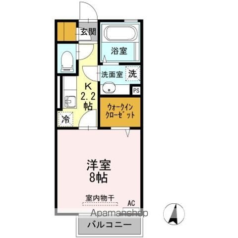 スペリオーレ・D307熊本駅の間取り写真