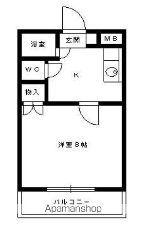 コットンハウス原町の間取り