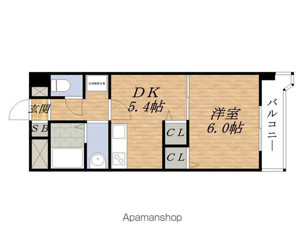 WEST VILLA21の間取り写真