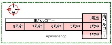 ラ・ルミエール[3LDK/73.32m2]の配置図