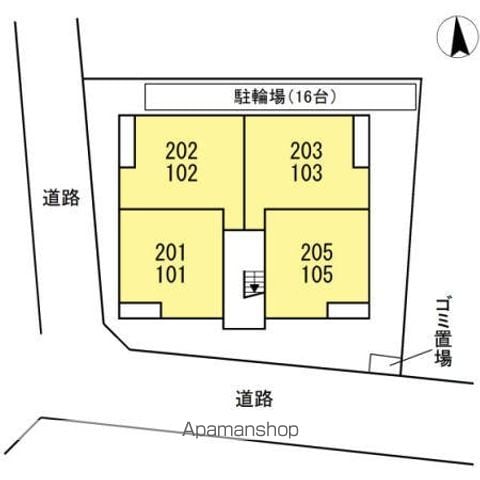 ラフィーネＦ 202 ｜ 東京都練馬区南田中５丁目1-4（賃貸アパート1LDK・2階・41.63㎡） その22