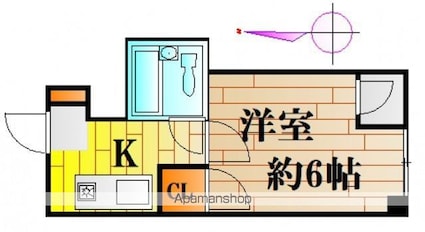 コーポ吉村[1K/18m2]の間取図