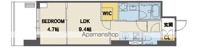 シーズンフラッツ上杉の間取り