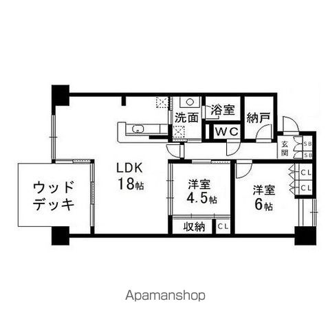 ファミールサイセイIIIの間取り写真