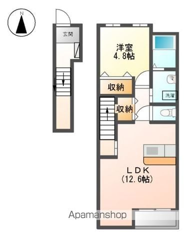 JUSTY余戸の間取り写真