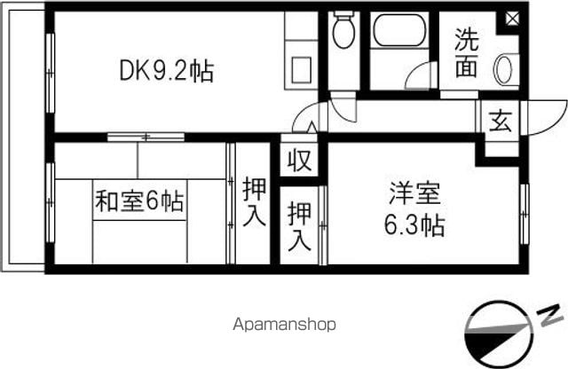 ステイブルシャトーの間取り写真