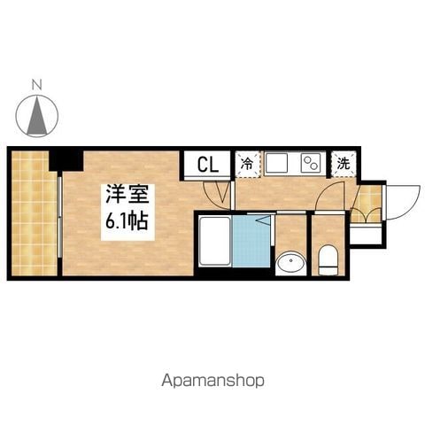 エステムコート名古屋新栄IIIグローリィの間取り写真