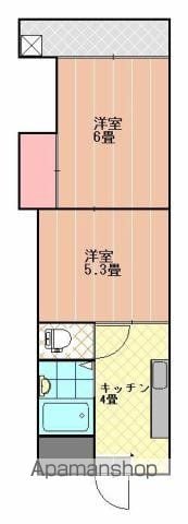 第7みのりハイツ愛光の間取り写真