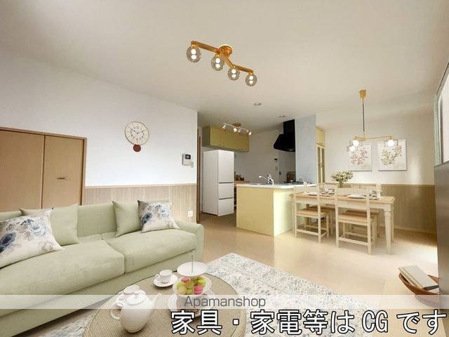 ロッシェ・コート　Ｄ棟[3LDK/79.49m2]のリビング・居間