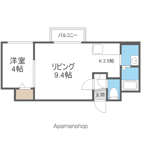 VERDE MARUYAMAの間取り写真