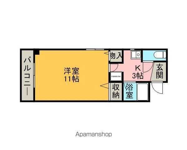 いわき6番館の間取り写真