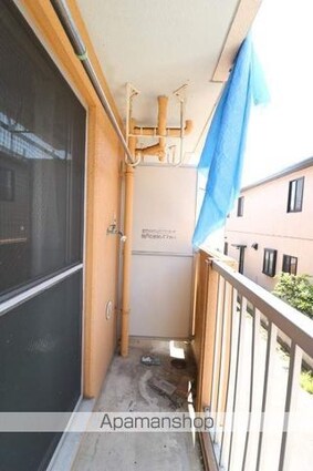 岡山県岡山市南区福富西２丁目[1K/19.88m2]のバルコニー