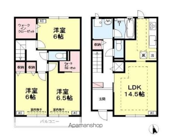 コモレビ大蔵 Lの間取り写真