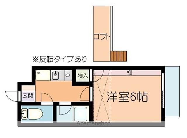 アップルハウス稲荷町の間取り写真
