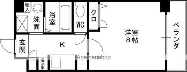 エスティライフ新大阪第2の間取り写真