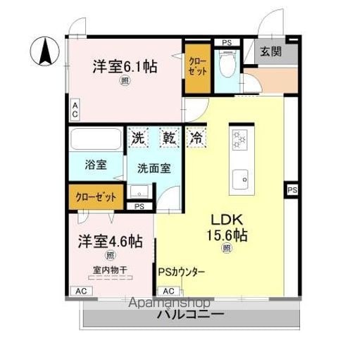 DーROOM IMAGAWA 秋の間取り写真