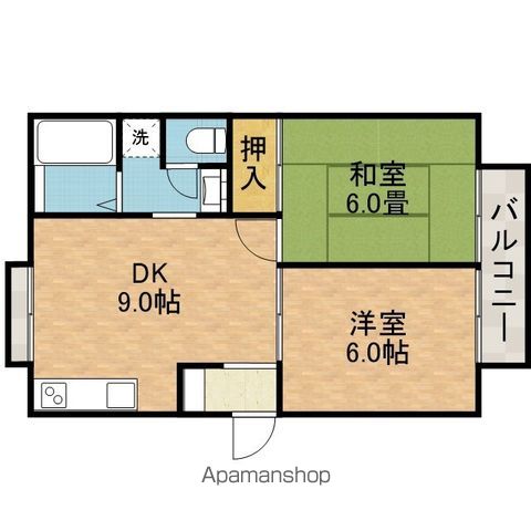 アルカディアPART1の間取り写真