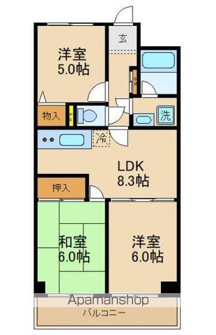 【ＬＡＺＦＩＴＨ新八柱の間取り】