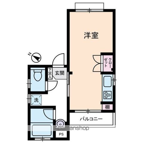 【スクエア東新町の間取り】