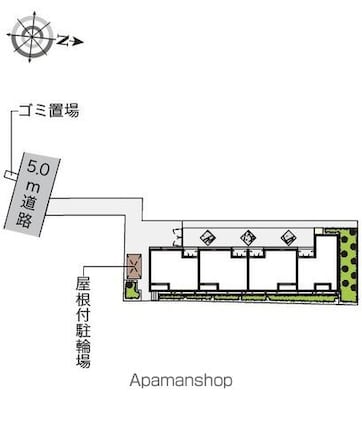 ミランダグリーンビレッジⅢ[1R/36.69m2]の外観3