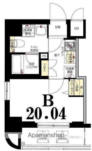 グリフィン横浜・桜木町十番館の間取り写真