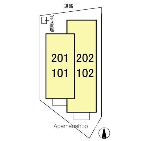 プリマベーラ 201 ｜ 東京都三鷹市牟礼１丁目19-13（賃貸アパート1K・2階・34.00㎡） その16