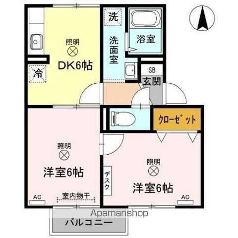ウィルモア辰巳の間取り写真